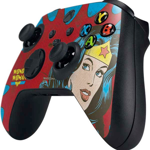 DC Comics Wonder Woman Vintage Profile Xbox Series X Controller Skin