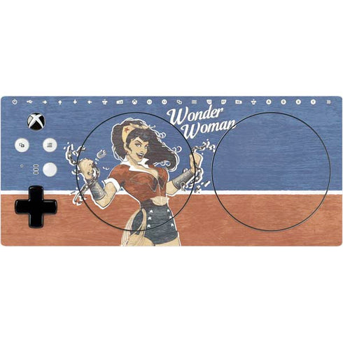 DC Comics Bombshells Wonder Woman Bombshell Xbox Adaptive Controller Skin