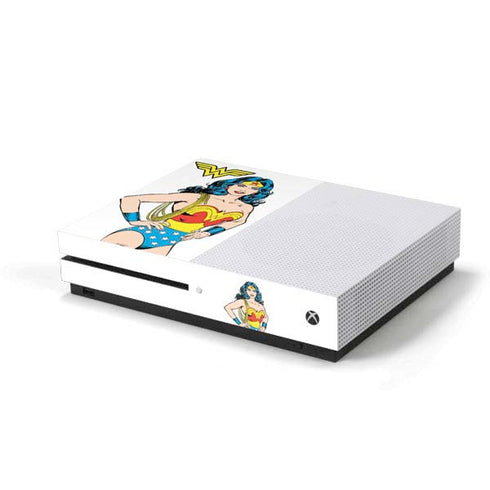 DC Comics Wonder Woman Classic Art Pose Xbox One S Console Skin