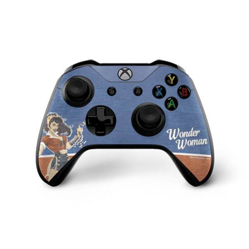 DC Comics Bombshells Wonder Woman Bombshell Xbox One X Controller Skin