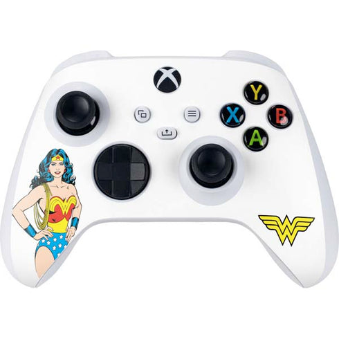 DC Comics Wonder Woman Classic Art Pose Xbox Series S Controller Skin