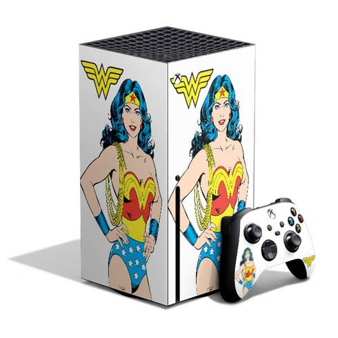 DC Comics Wonder Woman Classic Art Pose Xbox Series X Bundle Skin