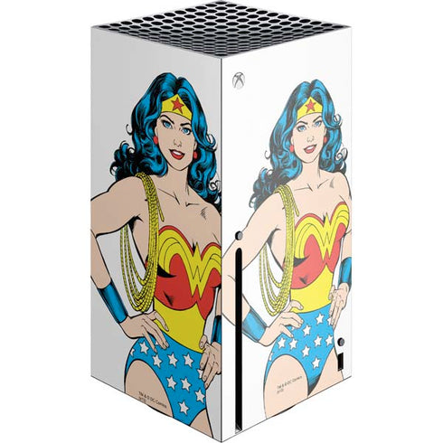 DC Comics Wonder Woman Classic Art Pose Xbox Series X Console Skin