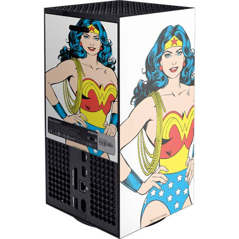 DC Comics Wonder Woman Classic Art Pose Xbox Series X Console Skin
