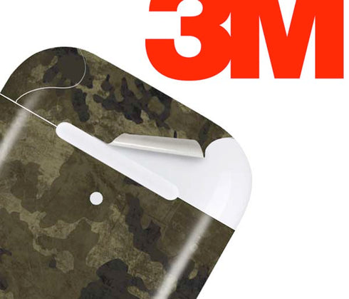 Wood Camo Camouflage Apple AirPods 2 Skin