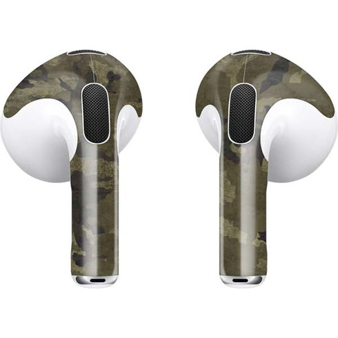 Wood Camo Camouflage Apple AirPods (3rd Gen 2021) Skin