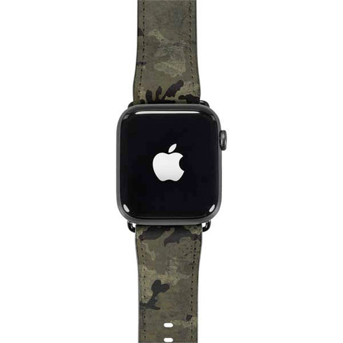 Wood Camo Camouflage Apple Watch Band 38-40mm