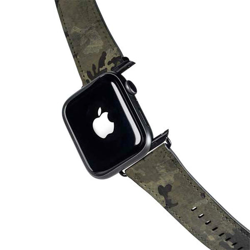 Wood Camo Camouflage Apple Watch Band 42-44mm