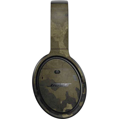 Wood Camo Camouflage Bose QuietComfort 35 Headphones Skin