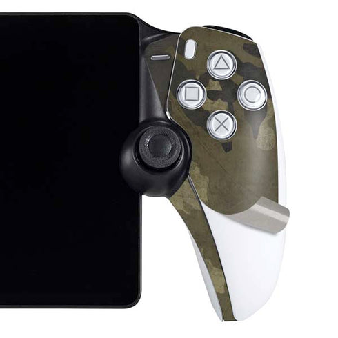 Wood Camo Camouflage PlayStation Portal Remote Player Skin
