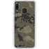 Wood Camo Camouflage Galaxy A20 Clear Case
