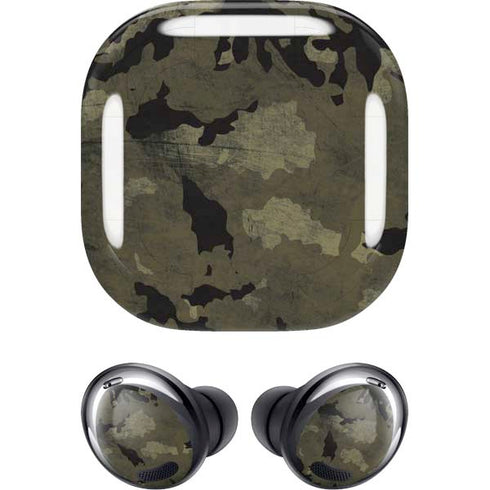 Wood Camo Camouflage Galaxy Buds Pro Skin