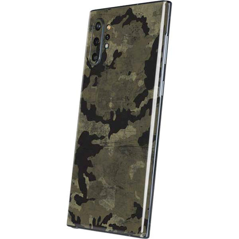Wood Camo Camouflage Galaxy Note 10 Plus Skin