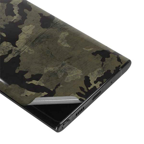 Wood Camo Camouflage Galaxy Note 10 Plus Skin