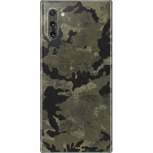 Wood Camo Camouflage Galaxy Note 10 Skin