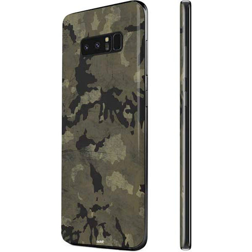 Wood Camo Camouflage Galaxy Note 8 Skin