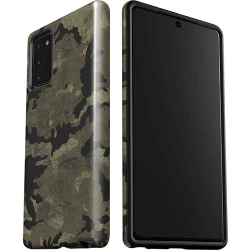 Wood Camo Camouflage Galaxy Note20 5G Pro Case