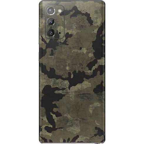 Wood Camo Camouflage Galaxy Note20 5G Skin