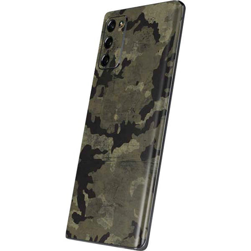 Wood Camo Camouflage Galaxy Note20 5G Skin
