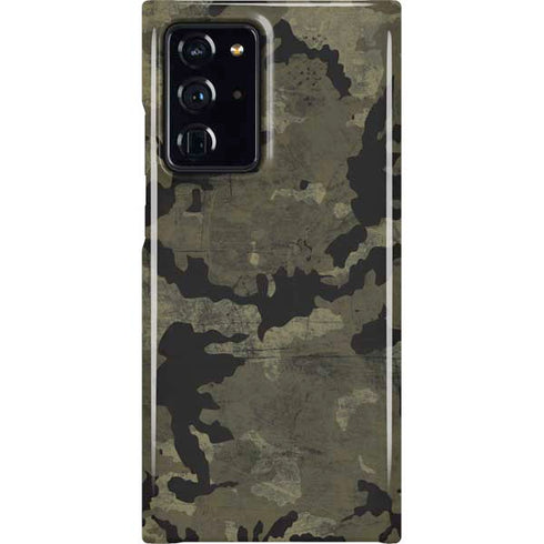 Wood Camo Camouflage Galaxy Note20 Ultra 5G Lite Case