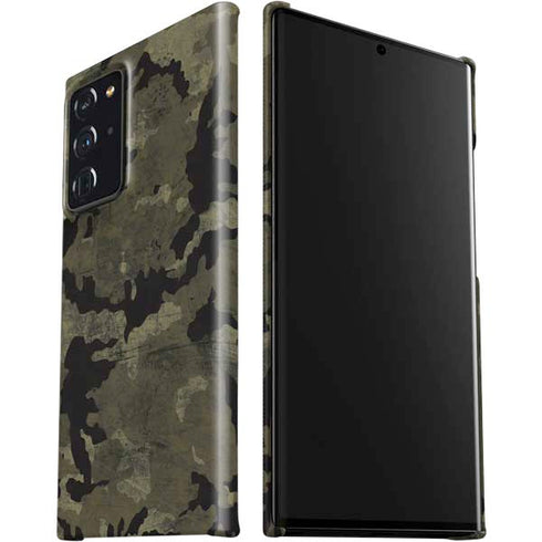 Wood Camo Camouflage Galaxy Note20 Ultra 5G Lite Case