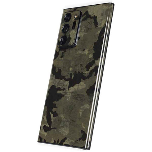 Wood Camo Camouflage Galaxy Note20 Ultra 5G Skin