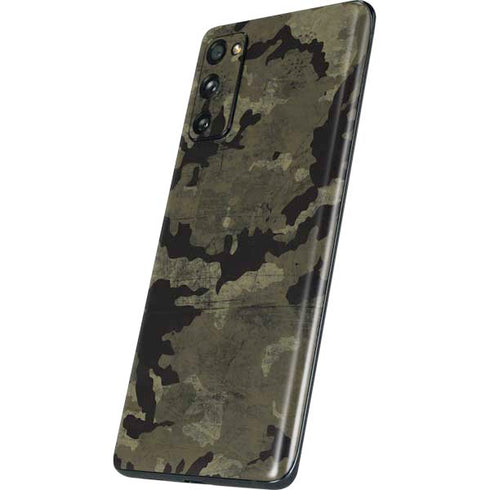 Wood Camo Camouflage Galaxy S20 Fan Edition Skin