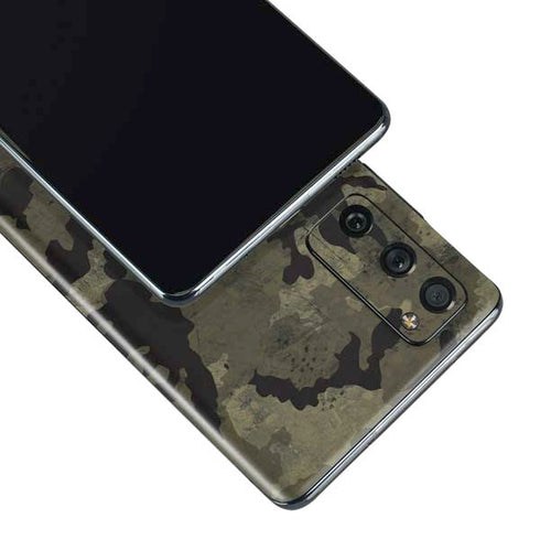 Wood Camo Camouflage Galaxy S20 Fan Edition Skin