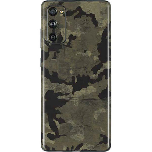 Wood Camo Camouflage Galaxy S20 Fan Edition Skin