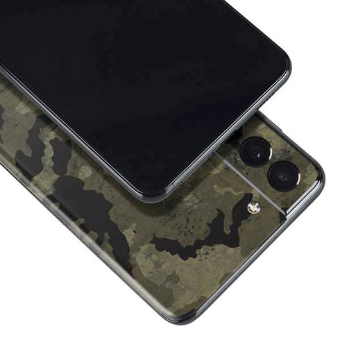 Wood Camo Camouflage Galaxy S21 5G Skin