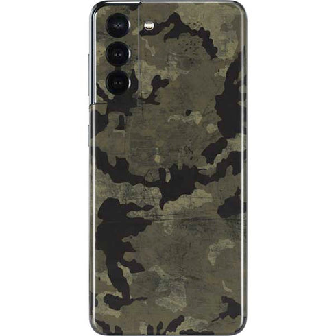 Wood Camo Camouflage Galaxy S21 5G Skin