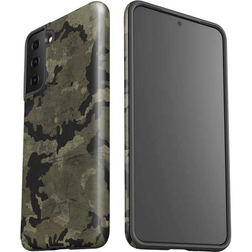 Wood Camo Camouflage Galaxy S21 Plus 5G Pro Case