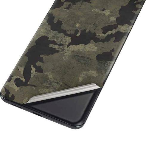 Wood Camo Camouflage Galaxy S21 Plus 5G Skin