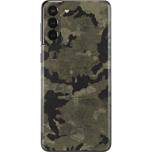 Wood Camo Camouflage Galaxy S21 Plus 5G Skin