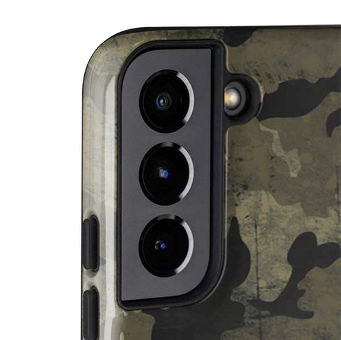 Wood Camo Camouflage Galaxy S22 Plus Pro Case