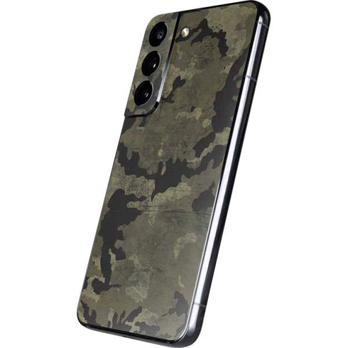 Wood Camo Camouflage Galaxy S22 Skin