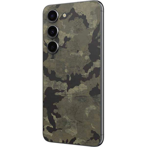 Wood Camo Camouflage Galaxy S23 Skin