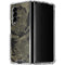 Wood Camo Camouflage Galaxy Z Fold4 5G Clear Case