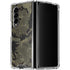 Wood Camo Camouflage Galaxy Z Fold4 5G Clear Case