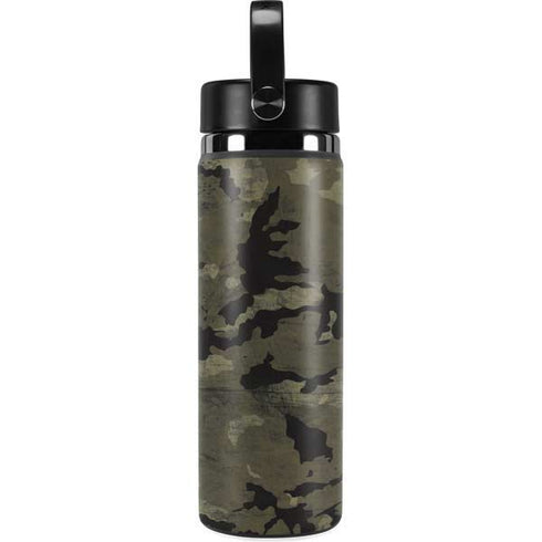 Wood Camo Camouflage Hydro Flask 20oz Wide Mouth Skin
