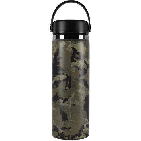 Wood Camo Camouflage Hydro Flask 20oz Wide Mouth Skin