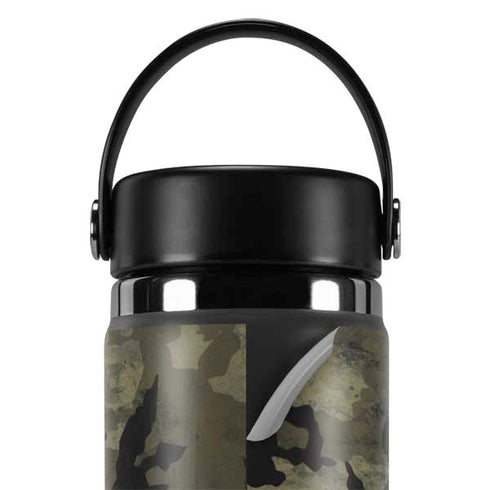 Wood Camo Camouflage Hydro Flask 20oz Wide Mouth Skin