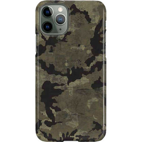 Wood Camo Camouflage iPhone 11 Pro Lite Case