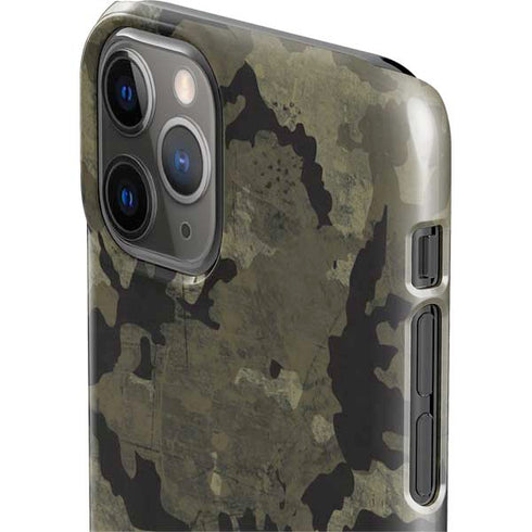 Wood Camo Camouflage iPhone 11 Pro Lite Case