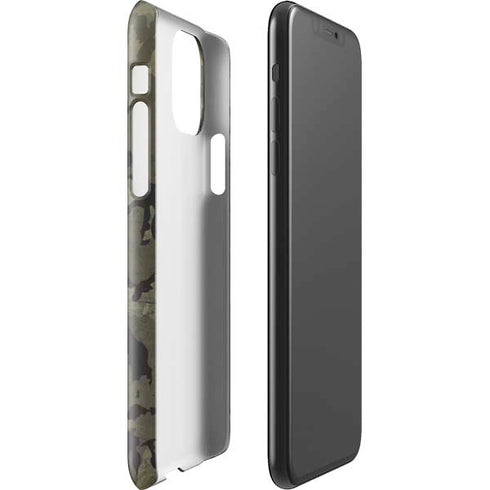 Wood Camo Camouflage iPhone 11 Pro Max Lite Case