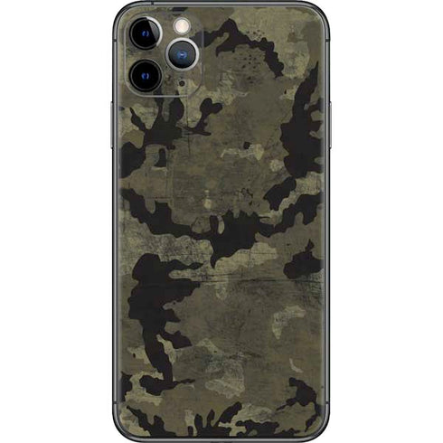 Wood Camo Camouflage iPhone 11 Pro Max Skin