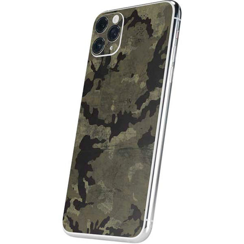 Wood Camo Camouflage iPhone 11 Pro Max Skin