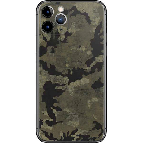 Wood Camo Camouflage iPhone 11 Pro Skin