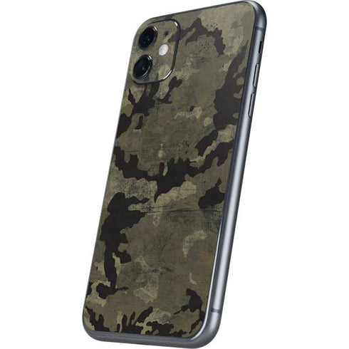 Wood Camo Camouflage iPhone 11 Skin