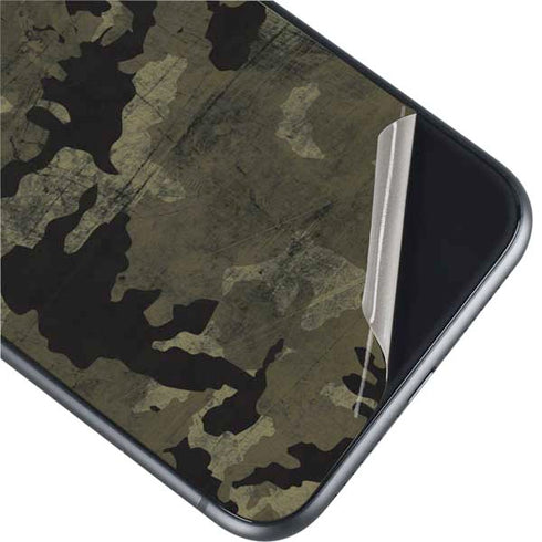 Wood Camo Camouflage iPhone 11 Skin